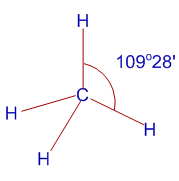 tetrahedral methane