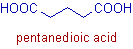 pentanedioic acid