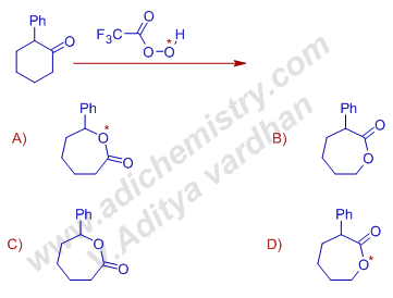 2-phenylcyclohexanone isotopically labelled peracid