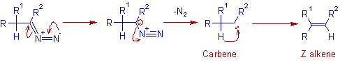 bamford stevens reaction 1-4