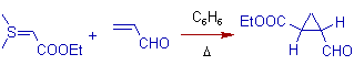 trans product is formed in corey chaykovsky reaction