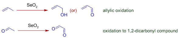 oxidation with selenium dioxide