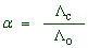 degree of ionization