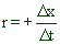 average rate with respect to product concentration