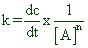 rate constant